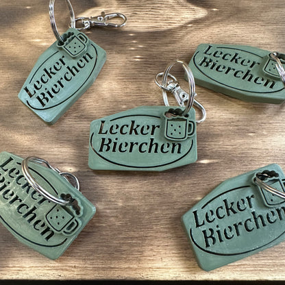 Lecker Bierchen Schlüsselanhänger