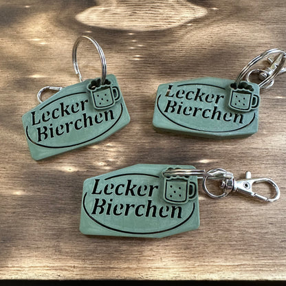 Lecker Bierchen Schlüsselanhänger