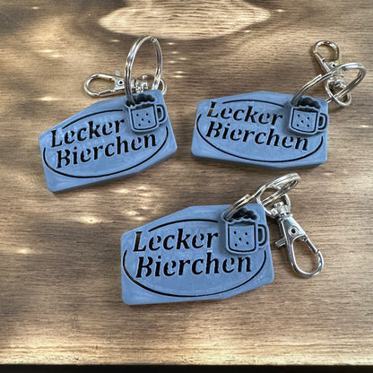 Lecker Bierchen Schlüsselanhänger